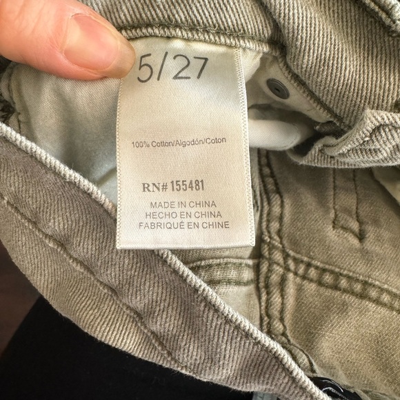 High Rise Gray Jeans - Picture 10 of 11